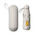 thumbnail image 3 of Mini Umbrella Tiny Umbrella Purse Umbrellas with 8 Folding Portable Beige, 3 of 8