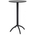 thumbnail image 1 of Siesta ISP161-BLA Octopus Round Bar Table  Black, 1 of 6