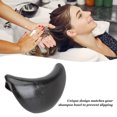 thumbnail image 4 of Sink Neck Rest, Shampoo Bowl Neck Rest Professional Easy To Clean Silicone Anti Slip Comfrotable Support High Temperature Resistance Black  For Barbershop, 4 of 8
