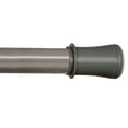 thumbnail image 1 of Tringle à rideau de douche à tension réglable Mainstays, 127 à 218 cm, nickel brossé, 1 of 5