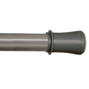 Tringle à rideau de douche à tension réglable Mainstays, 127 à 218 cm, nickel brossé