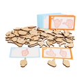 thumbnail image 3 of HILABEE Educational Matching Game Funny Learning Toy for Travel Preschool Boys Girls, 3 of 9