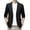 Noir, variante sur Gaexia Veste de Complet d'Été Légère pour Homme Coupe Ajustée Décontractée Extensible Manteau Sport pour le Printemps et l'Été Confortable Tenue Stylée