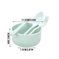 thumbnail image 3 of Complete 4-Piece Tableware Set with Bowl, Spoon, Fork & Chopsticks – Dishwasher Safe for Easy Cleanup, 3 of 5