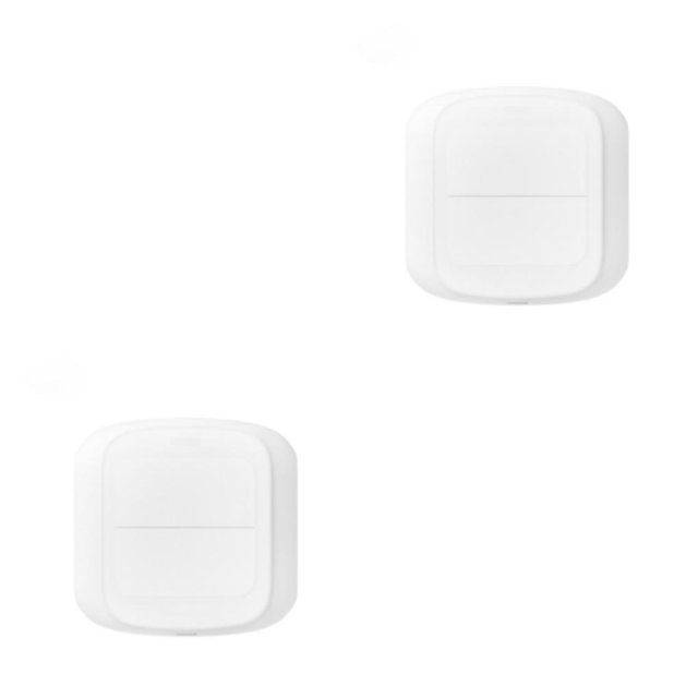 Thinsony 1/2/3/5 Tuya Zigbee Smart Switch Wireless Control At Fingertips Switch Push Button Scene Switch Push Smart Controller Automation zigbee 2PCS