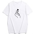 thumbnail image 4 of 2025 T-Shirt à Imprimé pour Femmes Manches Longues Chemises Grandes Décontractées Col Rond Manches Courtes Chemises à Manches Longues pour Femmes T-Shirt Blouse, 4 of 8