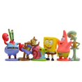 thumbnail image 4 of 6pcs/set 3-6cm Sponge Figure Bob Crab Boss Patrick Star Action Figures Patrick Star, 4 of 4
