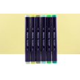 thumbnail image 2 of Prism Craft Markers Set 9 - Greens x 6 Pens, 2 of 8