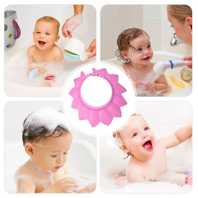Birdeem Chapeau de Douche pour Bébé, Shampooing pour Bébé avec Haute Élasticité Réglable Douche