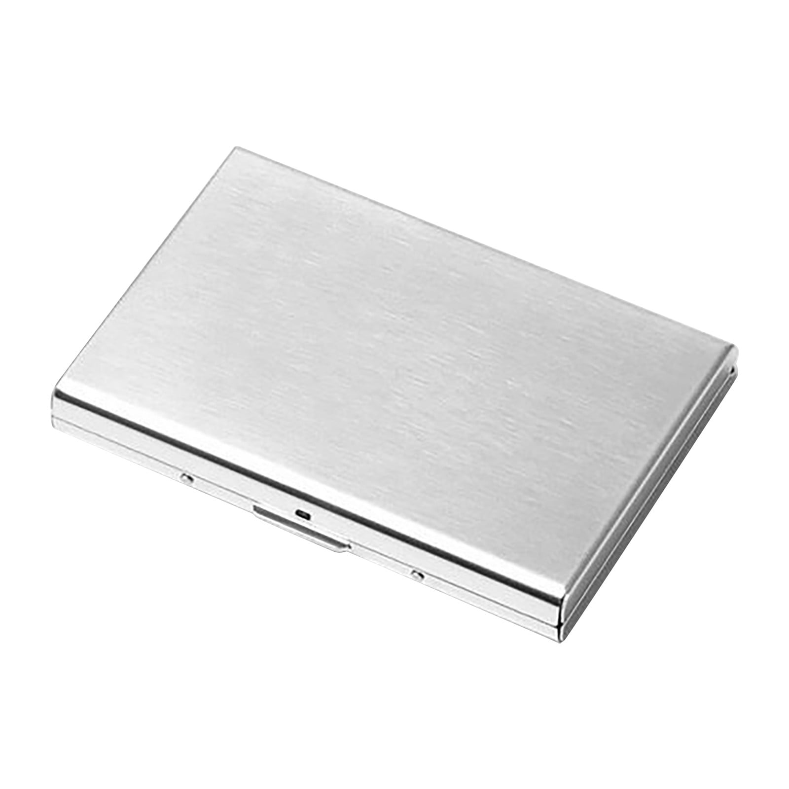 Dvkptbk Storage Holder RFID Credit Card Protector Slim Metal Wallet Business Card Case for Women Or Men Storage Holder