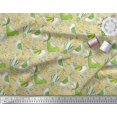 thumbnail image 2 of Soimoi Rayon Fabric Floral & Bird Cartoon Print Fabric by The Yard 42 Inch Wide, 2 of 3