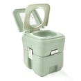 thumbnail image 1 of YYAO Outdoor Portable Toilet (5.3 Gallons Capacity Waste Tank), Detachable Tanks for Easy Cleaning&Carrying, 1 of 9