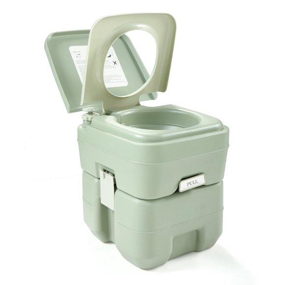 YYAO Toilette Portative d'Extérieur (Réservoir à Déchets de 5,3 Gallons), Réservoirs Détachables pour un Nettoyage et un Transport Faciles