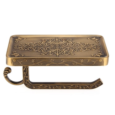 Tissue Roll Holder, Toilet Paper Holder Paper Towel Roll Holder Tissue Holder  For Home For Bathroom For Kitchen For Toilet