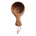 thumbnail image 2 of Handmade Wooden Milk Cup Acacia Wood Coffee Mugs Tasse With Carrying Rope Handle Camping Drinkware Cups Kitchen Tools, 2 of 12