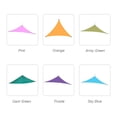 thumbnail image 3 of Yeacher Voile d'Ombrage 13 Pieds Résistante aux UV pour Pluie, Imperméable, Robuste, Triangulaire 210T, 3 of 8