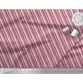 thumbnail image 2 of Soimoi Moss Georgette Fabric Diagonal Stripe Print Sewing Fabric Yard 42 Inch Wide, 2 of 5