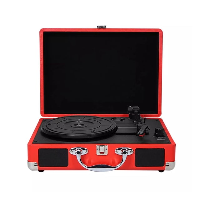 Vinyl Record Player Vintage Retro Vinyl Record Player Portable Portable Multifunctional Gramophone Jukebox