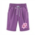 thumbnail image 1 of Birdeem Ensemble Haut et Short pour Femmes Shorts à Taille Élastique avec Cordon de Serrage, 1 of 12