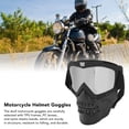 thumbnail image 4 of Dirt Bike Goggles, Skull Motorcycle Helmet Goggles Dirt Bike Motorcycle Goggles for Motocross  Riding Racing Men Women, 4 of 8