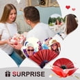 thumbnail image 4 of Binwennn Boots On The Ground Hand Fan Foldable Country Line Dance Fan Portable Large Handheld Fan Dance Accessories For Outdoor Events And Dance Enthusiasts Folding Fan Metal Tissue Decorations Mint, 4 of 6