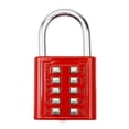 thumbnail image 4 of Combinaison 6/8/10 Chiffres avec Clés Valise de Voyage Bagage Réinitialisation∧ Sac à Cadenas, 4 of 8