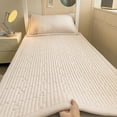 thumbnail image 4 of SPOORYYO A Class Fiber Mattress, Student Bed Mattress, Washed Sanding Thickened Soft Mattress, Padded Mattress, Breathable, Foldable, Durable, Easy Maintenance, Humidity Wicking, 4 of 9