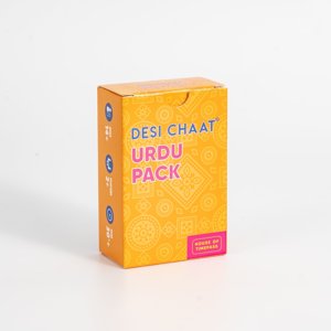 Desi Chaat Urdu Pack l Aïd Jeu l Aïe Cadeau de famille l Desi