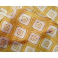 thumbnail image 4 of oneOone Silk Tabby Yellow Fabric Geometric Bandhani Sewing Craft Projects Fabric Prints By Yard 42 Inch Wide, 4 of 4