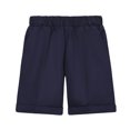 thumbnail image 1 of Toddler Boys Dress Shorts Straight Wide Leg Pants Solid Color Pull on Summer Shorts, 1 of 2