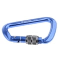 thumbnail image 1 of Mousqueton de Type D en Aluminium 28KN pour Escalade et Alpinisme Verrou Verrou, 1 of 9