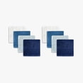 thumbnail image 2 of Mainstays Kids 8pk Washcloth, Blue, 2 of 5