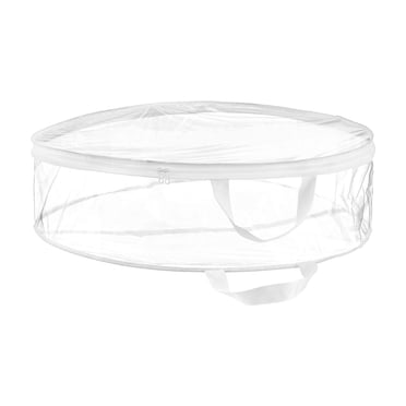 Sacs de Rangement en Plastique avec Fermeture Éclair Sac de Rangement pour Guirlande Déchirure - Double Fermeture Éclair Sac de Rangement Transparent Sac de Rangement pour Couronne de Noël Grands Sacs de Rangement en Plastique
