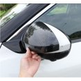 thumbnail image 4 of 2x for Nissan Rogue 2021-2025 Carbon Fiber Look Side Mirrors Rearview Cover Trim, 4 of 4