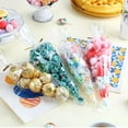 thumbnail image 2 of KEINXS 30/50/100pcs Transparent Cone Bag Cellophane Triangular Bags - For Candy  Popcorn  Biscuits & Handicrafts - Perfect for Parties  Weddings  Birthdays & Holidays - Ideal Gift for Par, 2 of 7