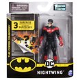 thumbnail image 4 of Batman 4-inch Nightwing Action Figure with 3 Mystery Accessories, Mission 3, 4 of 5