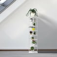thumbnail image 3 of Costway Wooden Shoes Storage Stand 7 Tiers Shoe Rack Organizer Multi-shoe Rack Shoebox, 3 of 10