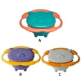 thumbnail image 2 of kurtrusly Baby Gyro Bowl With Rounded Corner Safe For Babies Easier To Clean Universal Gyro Bowl BPA Free type+3, 2 of 6