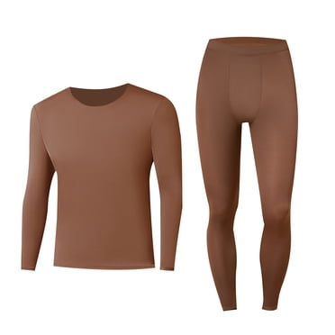 Ensemble de sous-Vêtements Thermiques pour Homme, Couche de Base Évacuant l'Humidité Long Johns avec Tissu à Haute Élasticité, Pyjama d'Hiver Respirant pour Tenue Décontractée Extérieure
