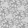 thumbnail image 1 of Ahgly Company Tapis d'Intérieur Lavable en Machine Carré Gris Platine, 8 Pieds Carré, 1 of 7