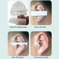 thumbnail image 4 of Disposable Waterproof Ear Protection Stickers 60 Pack - Kids Swimming Bath Ear Patches, Easy Remove Design, Breathable Soft Membrane for Children's Ears During Swimming Bathing Shampooing, 4 of 9