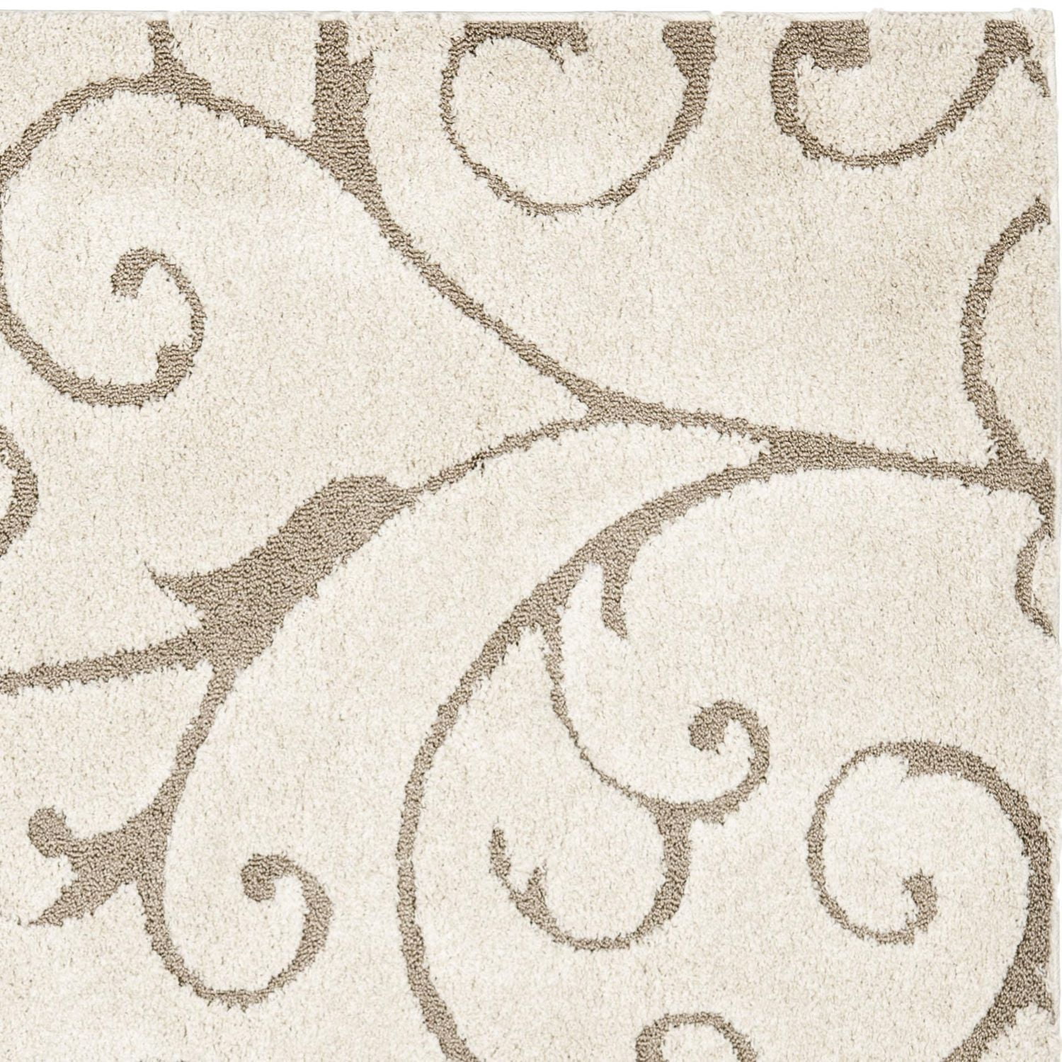 SAFAVIEH Florida Douglas Floral Vines Shag Area Rug