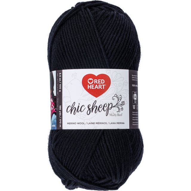 Red Heart® Chic Sheep™ #4 Worsted (Medium) 0 Yarn 3.5oz/100g 186 Yards