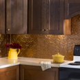 thumbnail image 4 of FASÃ„DE Rings Decorative Vinyl 18in x 24in Backsplash Panel in Antique Bronze (5 Pack), 4 of 15