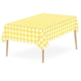 thumbnail image 1 of Penkiiy Plastic Table Cloth Disposable , All-round Protection Stylish And Convenient -thickened 54 X 108in Plaid Plastic Tablecloth Disposable Water Proof And Oil-proof Tablecloth 7 Colors, 1 of 9