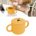 thumbnail image 1 of Baby Drinking Training Cup, Easy To Grip Easy Cleaning Leakproof Baby Training Cup  for Kitchen Yellow,Red,Khaki,Green,Blue, 1 of 7