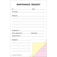 thumbnail image 1 of Maintenance Request Forms on 3 Part Carbonless Paper (Pack of 250), 1 of 4