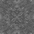 thumbnail image 1 of Ahgly Company Tapis d'Intérieur Lavable à la Machine, Carré, Transitionnel, Gris Foncé Noir, Tapis de Zone, 6 Pieds Carré, 1 of 7