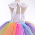 thumbnail image 2 of HAWEE Robe Tutu Dreams à Paillettes Licorne pour Filles 2-10 Ans avec Bandeau Licorne Fête d'Anniversaire Hiver Récital Danse Robes, 2 of 5