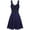 24-Dark Blue, variant on UPPADA Clearance Womens Corset Pleated Dress Vintage Ball Gown Dresses Sleeveless Vacation Dresses Fit and Flare Wedding Guest Dresses Vintage formal Dress bridal shower guest dress summer